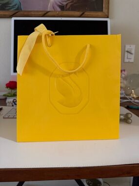 Swarovski Yellow Gift Bag